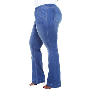 6XL Ženy Nohavice Klasické džínsy žena Zime Veľké Veľkosť Womens Natiahnuté Vysoký Pás Džínsy Plus Veľkosť Femme Chudá Džínsy D30