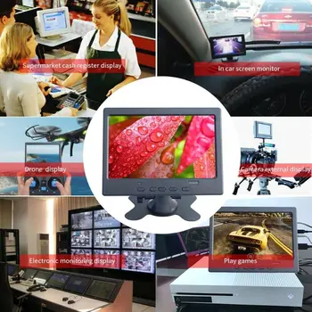 7-palcový 1024*600 prenosné dotykový multi-funkčný displej, ktorý sa používa pre auto fotoaparát, PC PS4 PS5 Raspberry Pi prepínač XBOX a iných oblastiach