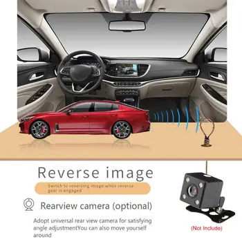 7 Palcový 2 DIN Bluetooth V Dash HD Dotyková Obrazovka Auto Videa, FM Rádio, Stereo Prehrávač Podpora Zrkadlo Prepojenie, Aux In / parkovacia Kamera