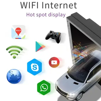 7 palcový autorádia Double Din Dotykový Displej Auto Multimediálne HD Auto Bluetooth MP5 Prehrávač Auta GPS Navigácie Integrované Stroj