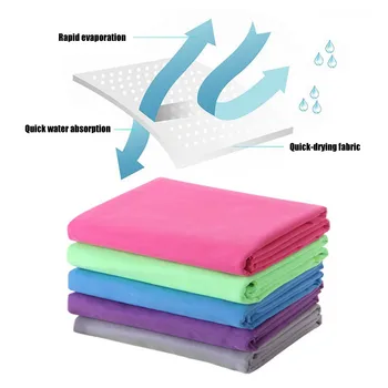 76×152 mikrovlákno uterák obojstranné fleece rýchle sušenie športové uterák savý a rýchle sušenie uterákov plávanie osuška #E