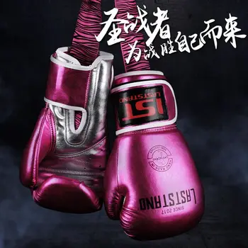 8-12 OZ Veľkoobchod Muay Thai Mikrovlákna Kožené Boxerské Rukavice Dospelé Ženy, Mužov MMA Telocvični Školenia Grant Boxerské Rukavice Zariadení