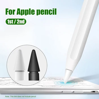 8 ks Náhradných Nib Náhradný Tip Kompatibilný Pre Apple Ceruzka 1 2 Generácie stylus Pen Dotykový displej pre apple ceruzka iPad 2 stylus