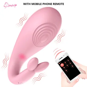 8 Rýchlostný Vibrátor Pre Ženy Roztomilé Ružové APLIKÁCIU Bluetooth Bezdrôtové Ovládanie G-bod Stimulátor Klitorisu Vibračné Vajíčko Erotické, Sexuálne Hračky