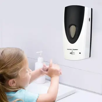 800ML Touchless Strane Dezinfekcia Stroj Automatický Dávkovač tekutého Mydla na Stenu Senzor Hmlu Hand Sanitizer Umývanie