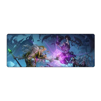 800x30mm veľké herné podložka pod myš pre Hearthstone: Heroes of Warcraft telefón počítačové hry heartstone, mousepad stôl mat