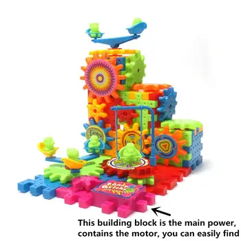 81 KS Elektrických zariadení 3D Model Budovy Súpravy Plastové Tehlové Bloky Vzdelávacie Hračky Pre Deti, Deti Darčeky