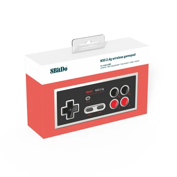 8BitDo N30 2.4 Bezdrôtový Gamepad Pre Nintend NES Hra Ovládač