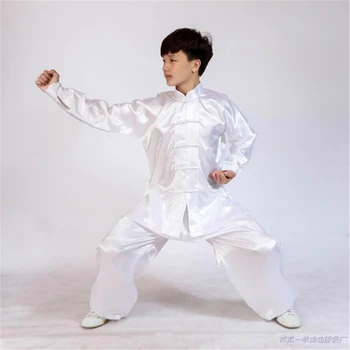8Color Čínskej Kung-Fu Oblečenie pre Chlapcov Tradičné Tai Chi Wushu Jednotné Deti Fáze Výkonu Oblečenie Nohavice Nastaviť 100-160 CM