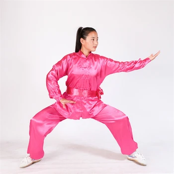 8Color Čínskej Kung-Fu Oblečenie pre Chlapcov Tradičné Tai Chi Wushu Jednotné Deti Fáze Výkonu Oblečenie Nohavice Nastaviť 100-160 CM