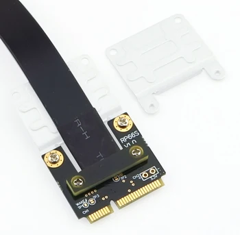 8Gbps Mini PCI-e mPCIe, WAN, WiFi PCIe x1 PCI-E 1x Stúpačky adaptér kariet Gen3.0 Mini-PCIe kábel Mini PCI e pre karty WIFI R61SF