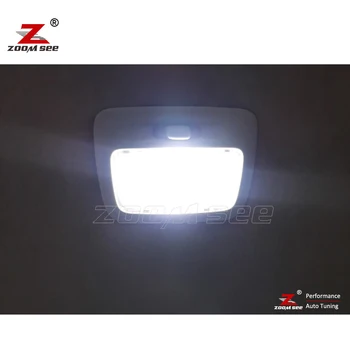 8pcs LED dosku lampa + LED vnútorné žiarovky interiéru strechou dome light kit Pre Mitsubishi Pajero mini Pre Nissan Kix 1994 2000 až 2012