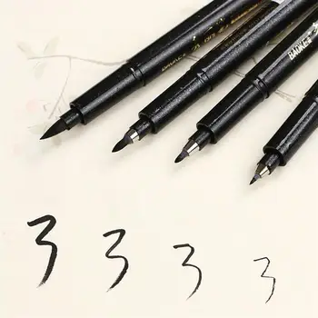 8pcs/Set Kaligrafie Perá Čínsky Japonské Znaky kandži Štetce na Písanie Naplniteľné Perá Perá Značky Atramentové Perá na Písanie Signatu