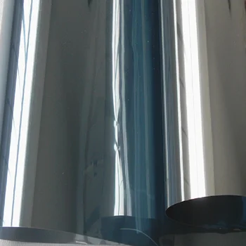 9 m, Dĺžka Nové Strieborné Tepla Dôkaz Okno Film Vymeniteľné dlhodobej spotreby Vody-Dôkaz Jeden Spôsob, ako Perspektívy Dekoratívne Odtieň-Fólie
