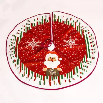 90 cm ChristmasTree Sukne s Obväz Deka Vianočný Strom Nohy Koberec Natal Darček Nový Rok Vianočné Dekorácie pre Domov