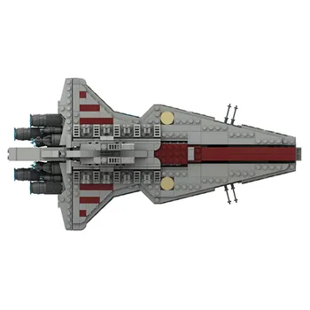 908pcs Space Star Wars Micro Star Destroyer Model Venator Triedy Republiky Útok Cruiser Stavebné kamene, Tehly Diy Hračka pre Deti Darček
