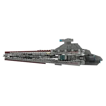 908pcs Space Star Wars Micro Star Destroyer Model Venator Triedy Republiky Útok Cruiser Stavebné kamene, Tehly Diy Hračka pre Deti Darček