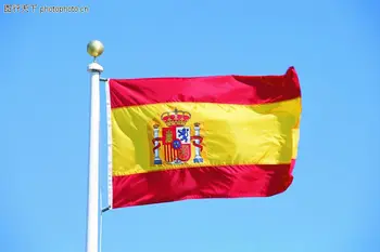 90x150cm španielsku vlajku 3x5 Nohy Super Poly futbal VLAJKA Krytý Vonkajší Polyester Vlajka Národnej Vlajky, Zástavky
