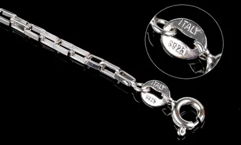 925 sterling silver módne pánske reťazca dámy'necklaces šperky č fade darček k narodeninám drop shipping