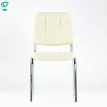 95790 Barneo S-5 béžová office návštevník stoličky zamestnanci úradu nábytok, stoličky, kancelárske stretnutie stoličky eko koža Chrome
