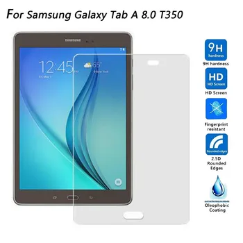 9H Tvrdeného Skla Pre Samsung Galaxy Tab A 7.0 8.0 9.7 10.1 2016 T280 T285 T350 T355 T550 T580 Screen Protector Ochranná Fólia