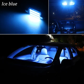 9PCS Canbus LED osvetlenie Interiéru Svetlo Pre 1998 - 2017 2018 2019 2020 Subaru Forester Interiérové LED Mapu batožinového priestoru špz Svetlo