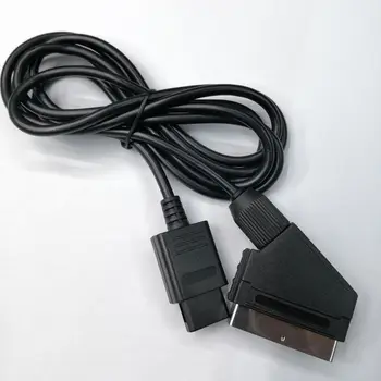 A/V TV Video Hry kábel Scart Kábel Pre Nintendo SNES pre Gamecube a Konzoly N64 Kompatibilný s NTSC systém