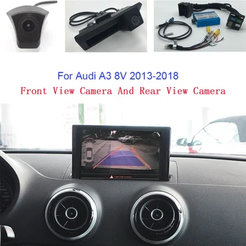 A3 8V Multimediálne Video Interface Súprava Pre 2013-2019 Audi MIB/MIB2 Systém Cúvaní Kamera a Predný Pohľad Kamery Vstup