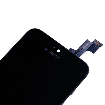 AAA+++ Kvality pre iPhone 4S Modul Dotyk Digitalizátorom. Montáž Obrazovke Výmena za iPhone 6 5s LCD Displej Čierna Biela Farba