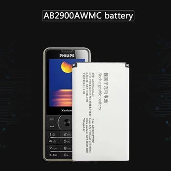 AB2900AWMC Pre PHILIPS Xenium X5500 X1560 CTX5500 CTX1560 Smart Telefónu Batériu 2900mAh Pre PHILIPS Xenium X5500 X1560 CTX5500