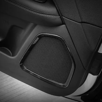 ABS Auto Interiérové Dvere zvuku Zvuk Reproduktora Dekorácie Kryt Výbava Nálepky na Jeep Compass 2017 Do Auta, Príslušenstvo Styling