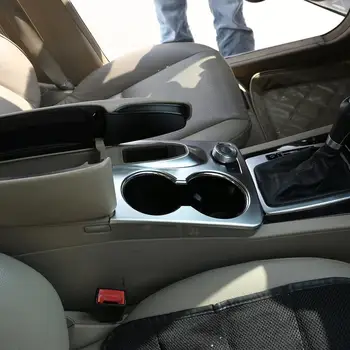 ABS Chrome/Carbon Fiber Konzoly Vody Držiak Rám, Kryt Výbava Pre Mercedes Benz GLK X204 2008-Interiéru Auto Príslušenstvo