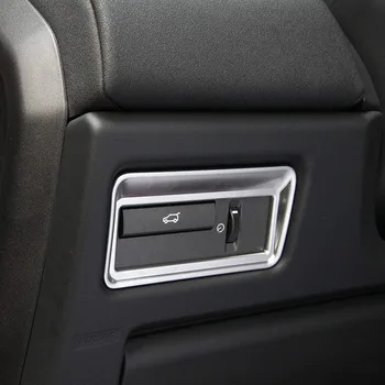ABS Chrome Interiéru Chvost Dvere Prepnúť Tlačidlo Výbava Nálepku Krytu 1pc Na Land Rover Range Rover Sport Evoque Móde 2012-2017