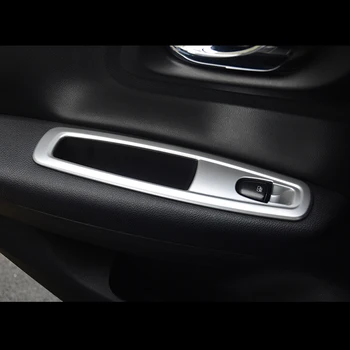 ABS Chrome Pre Renault Kadjar 2016 2017 2018 Príslušenstvo Auto Okno Zdvihákov Poťahy, Čalúnenie, Auto Nálepky, Interiérové Dekorácie