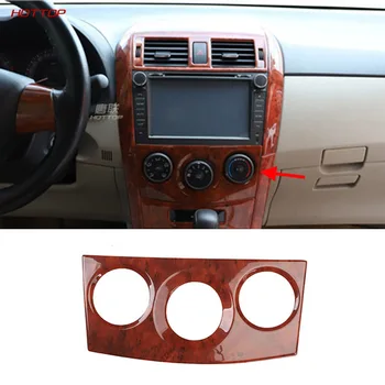 ABS Manuálna klimatizácia Ovládací Prepínač Panel Pre Toyota Corolla na roky 2007-2013