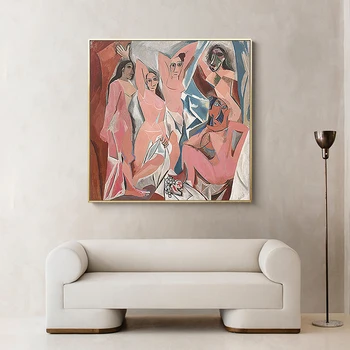 Abstrakt Slávny Plátne Obrazy Od Picassa Reprodukcie na Stenu Moderné Nástenné Art Plagáty a Tlač pre Obývacia Izba Dekor