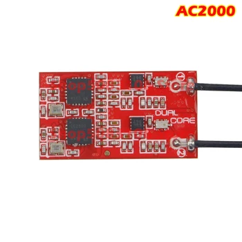 AC2000 AC900 modelo Dual Mini receptor integrado Frsky D16 apoya FUTABA S-FHSS... salida del receptor XM Mini XM + X9D para