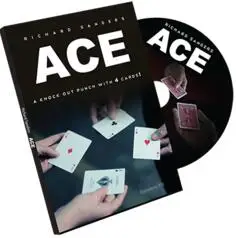 ACE (Karty) Richard Sanders zblízka Kúzla,Ilúzie, Rekvizity,Majster Ilúzie Kúzelník,Magic Príslušenstvo