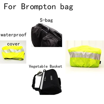 ACEOFFIX taška Nepremokavé Rainproof Proctor kryt používa pre Brompton Zeleniny Kôš S-bag Sbag