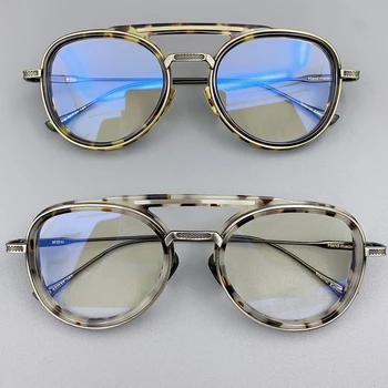 Acetát Okuliare, Rám Muži Ženy 2020 Vintage Pilot Okuliare Optické Predpis Okuliare Rámy Jasný Objektív Okuliare Oculos