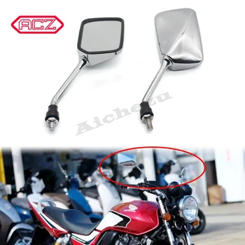 ACZ Univerzálne Motocyklové Zadnej Strane Zobraziť Spätné Zrkadlo na Honda CB400 750 1000 1300 CB-1 VTEC VT250 ZRX400 VYR