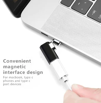 Adaptador USB C magnético de 87W y 4,3 a para MacBook Pro 90, Conector de carga USB tipo C para Samsung, adaptador USB, Cargador