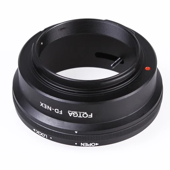 Adaptér Pripojiť Krúžok Mount pre Canon FD Objektív pre Sony NEX E NEX-3 A NEX-5 NEX-VG10 Fotoaparát