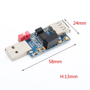 ADUM3160 B0505S 1W 1500V USB na USB Napätie Izolant Modul 12Mbps 1,5 mb / s USB Na USB