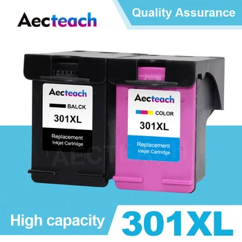 Aecteach 301XL Dopĺňanie Atramentu Výmenu Kaziet pre HP 301 XL HP301 Kazety Deskjet 1000 1050 2000 2050 2510 3000 Tlačiareň