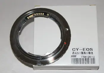 AF Comfirm C/Y CY Contax Yashica Objektív ef adaptér krúžok pre 60D EF 70 d 650D 550D 600D 700d 5d3 dslr fotoaparát