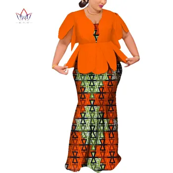 Africké Šaty pre Ženy Dashiki Afriky Šaty, Krátky Rukáv, Farebné Svadobné Plus Veľkosť African Party Oblečenie BRW WY3797