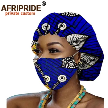 Afripride Ankara Tlač Elastické Hlavu Krytie Spp pre Ženy na Mieru Afriky Klasické Vlasy Kapoty A2028014