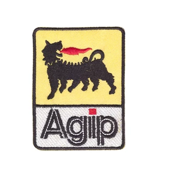 Agip patch Vyšívané železa&šiť na odznak Šaty lámanie patch