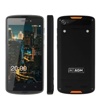 AGM X1 Mini 4G LTE Smartphone 4000mAh Vodotesný IP68 Shockproof Android 6.0 5.0
